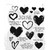 Tim Holtz: Cling Stamp, Love Notes