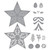 Spellbinders: Die Set, Barn Star Wreath