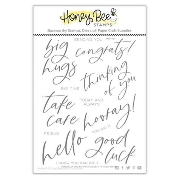 Honey Bee Stamps: Clear Stamp, Thinking of You Big Time