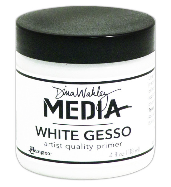 Dina Wakley MEdia: Gesso, White 4oz