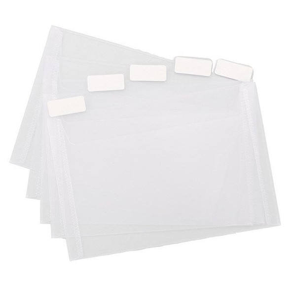 Totally Tiffany: Tabbed Divider Pockets, 4"x6" (5 Pockets)