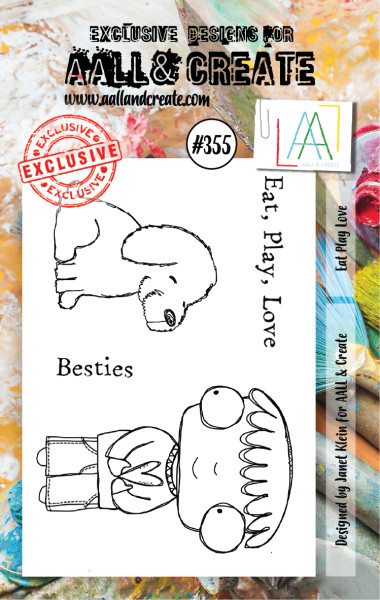 AALL & Create: Stamp, Besties #355