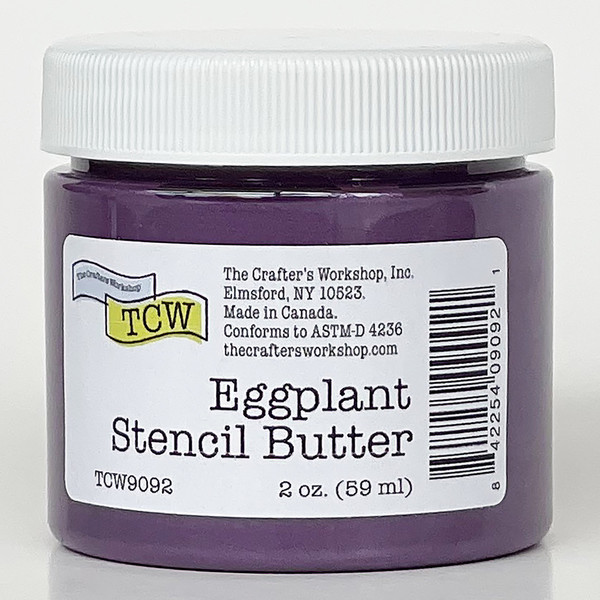 TCW: Stencil Butter, Eggplant (2oz)
