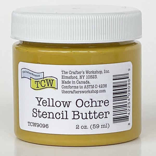 TCW: Stencil Butter, Yellow Ochre (2oz)