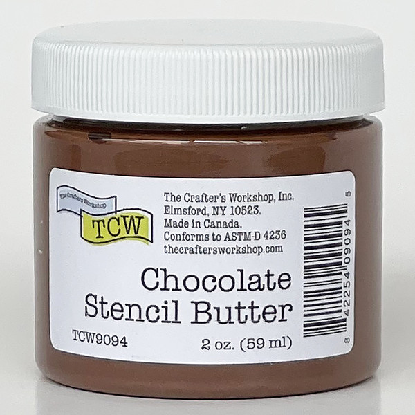 TCW: Stencil Butter, Chocolate (2oz)