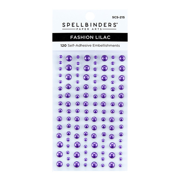 Spellbinders: Color Essentials Pearl Dots, Fashion Lilac Color