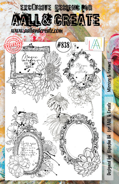 AALL & Create: A5 Stamp, #838 Mirrors & Frames