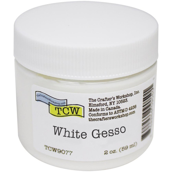 The Crafter's Workshop: White Gesso (2oz)