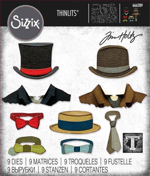 Sizzix: Thinlits Die Set By Tim Holtz - Tailored