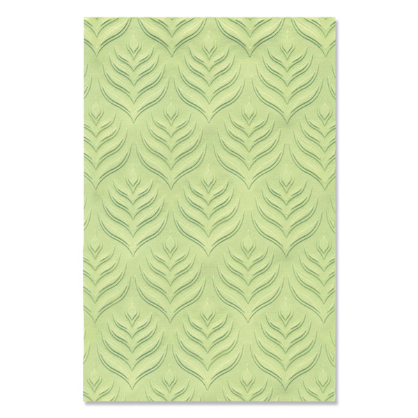 Sizzix:  Multi-Level Textured Impression Embossing Folder - Palm Repeat
