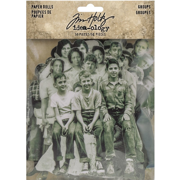 Tim Holtz: Idea-ology Paper Dolls, Groups