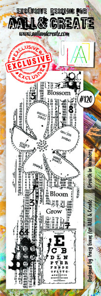 AALL & Create: Border Stamp #120, Growth In Numbers