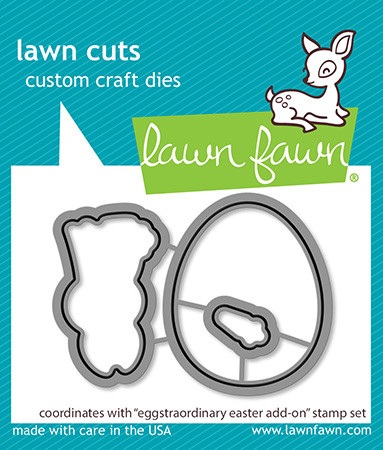 Lawn Fawn: Die Set, Eggstraordinary Easter Add-on