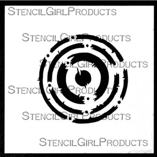 Stencil Girl: 4x4 Stencil, Techno Insiders Circle