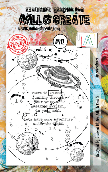 AALL & Create: A7 Stamp, Astroventurer