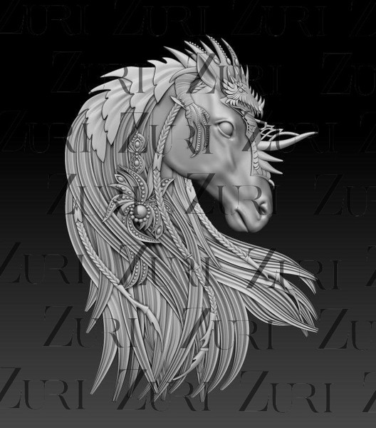 Zuri Designs: Mould, Lexus the Elven Horse