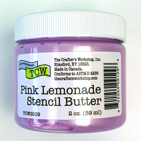 The Crafter's Workshop: Stencil Butter, Pink Lemonade