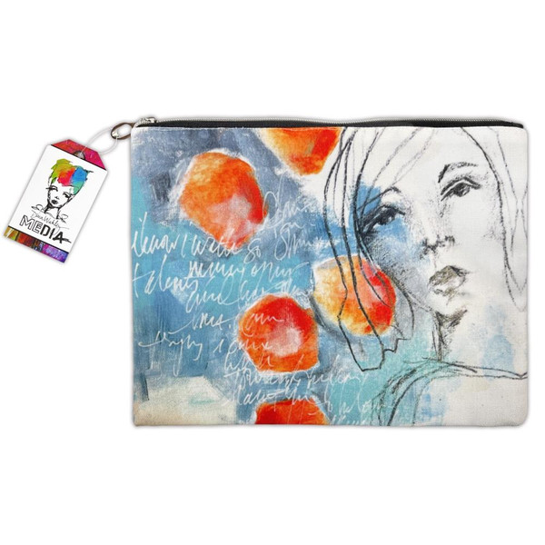 Dina Wakley Media: Printed Pouch 9"X12"