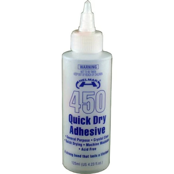 Helmar: Liquid Adhesive , 450 Quick Dry - 125ml(4oz)