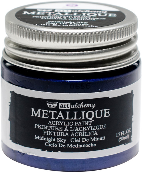 Prima: Art Alchemy Acrylic Paint, Metallique - Midnight Sky