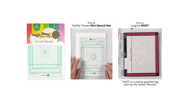 Waffle Flower: Grip Mat - 5.5" x 8.5"