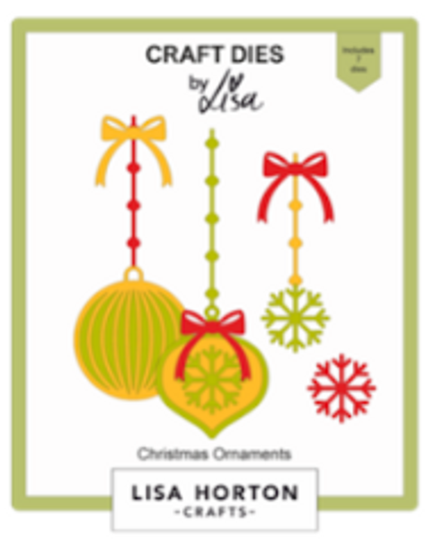 Lisa Horton Crafts: Die Set, Christmas Ornaments