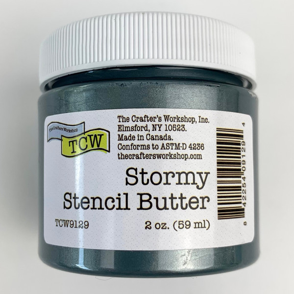 The Crafters Workshop: Stencil Butter, Stormy