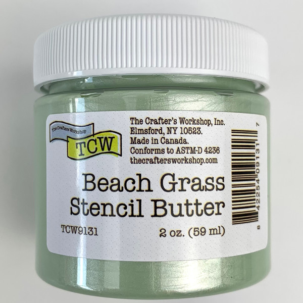 The Crafters Workshop: Stencil Butter, Beach Grass