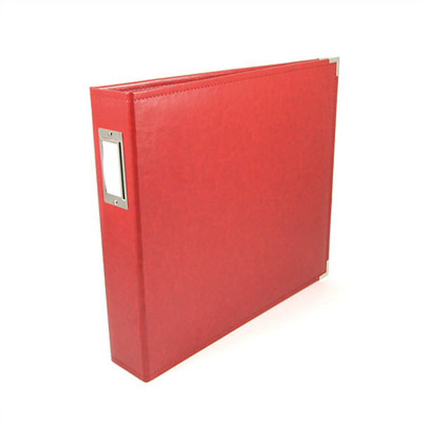 American Crafts: 12x12 Classic Ring Album - We R Memory Keepers, Real Red