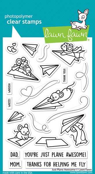 Lawn Fawn: Stamps, Just Plane Awesome