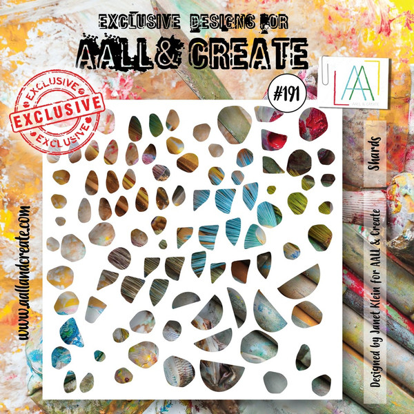 AALL & Create: Stencil, #191- Shards