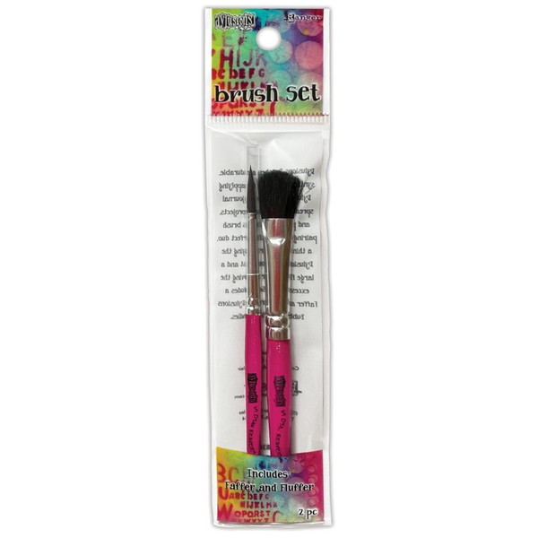 Dyan Reaveley: Dylusions Dyamond Brush Set (2 /pkg) Dyan Reaveley: Dylusions Dyamond Brush Set (2 /pkg)