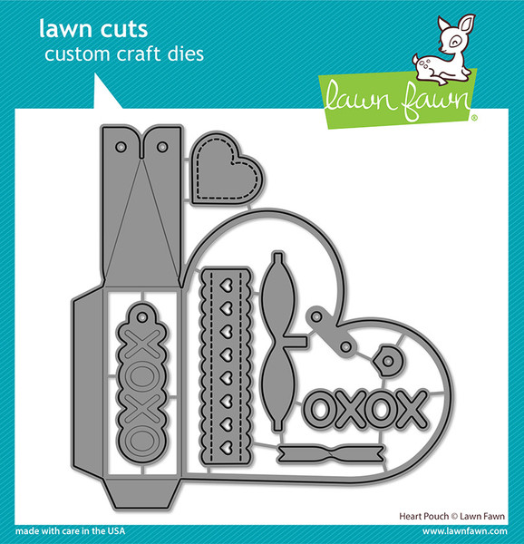 Lawn Fawn: Die, Heart Pouch