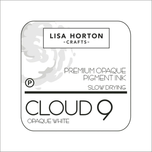 Lisa Horton Crafts: Cloud 9, Slow Drying Pigment Ink - Opaque White