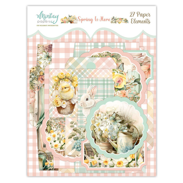 Mintay: Paper Elements, Spring Is Here (27pc)