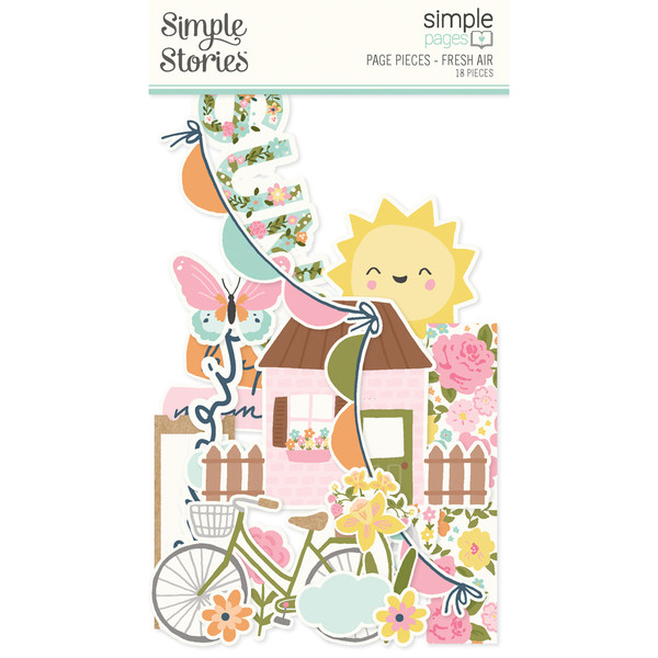 Simple Stories: Simple Pages Page Pieces, Fresh Air