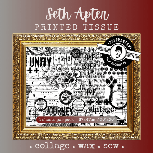 Paper Artsy: Printed Tissue - Seth Apter