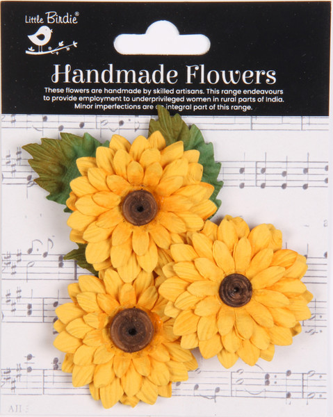 Little Birdie: Paper Flowers, Sunshine Sunflowers