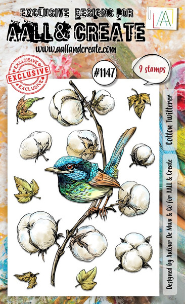 AALL & Create: Clear Stamp Set #1147, Cotton Twitterer