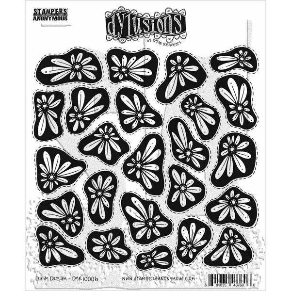 Dyan Reaveley: Dylusions Cling Stamp, Daisy Dream