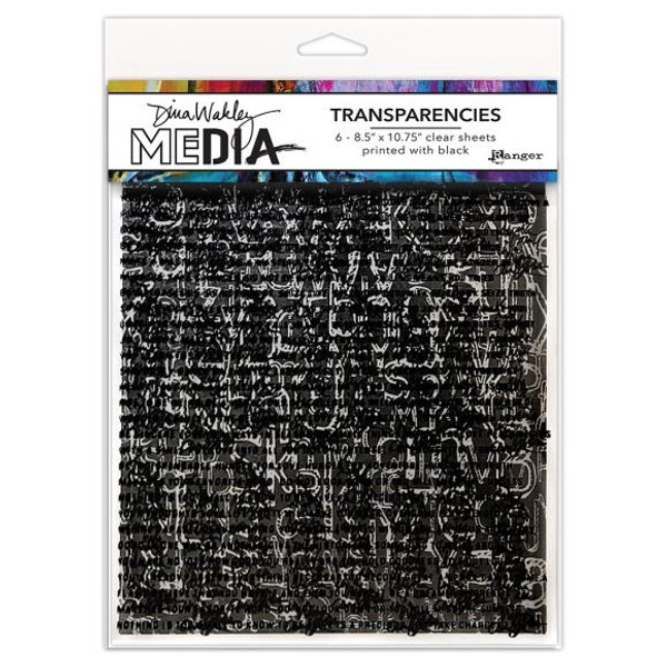 Dina Wakely MEdia: Transparencies, Typography