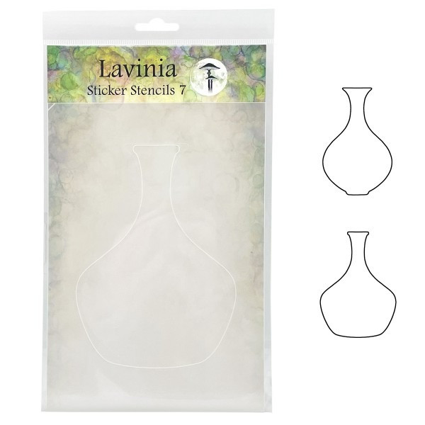 Lavinia: Sticker Stencils, Large Bottle Collection 7