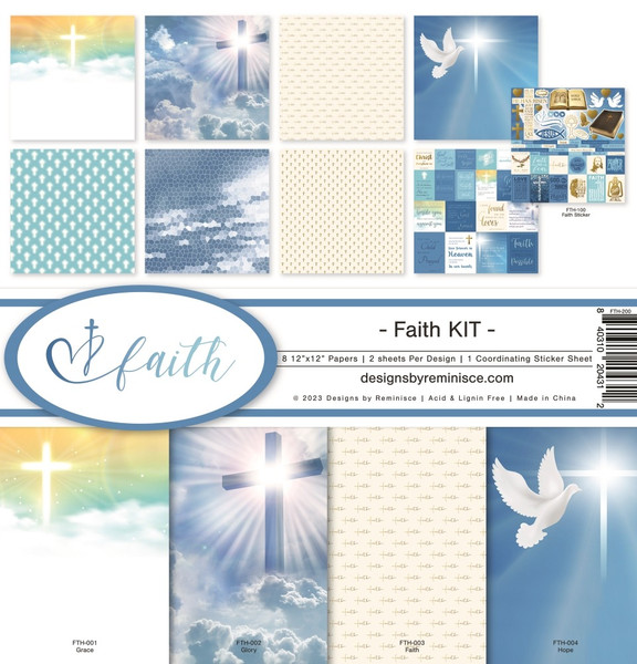Reminisce: 12x12 Collection Kit, Faith