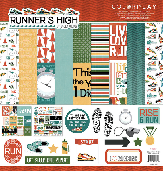 Photo Play: 12x12 Collection, Runner's High