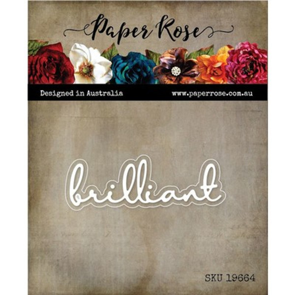 Paper Rose: Die, Brilliant Fine Script