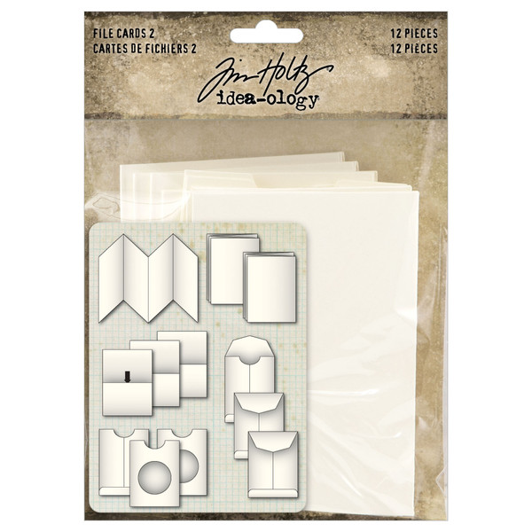 Tim Holtz Idea-ology: File Cards 2