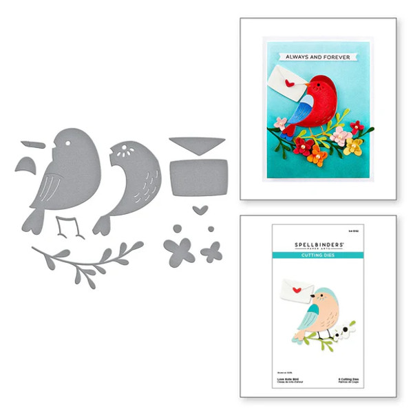 Spellbinders: Die Set, LOVE NOTE BIRD