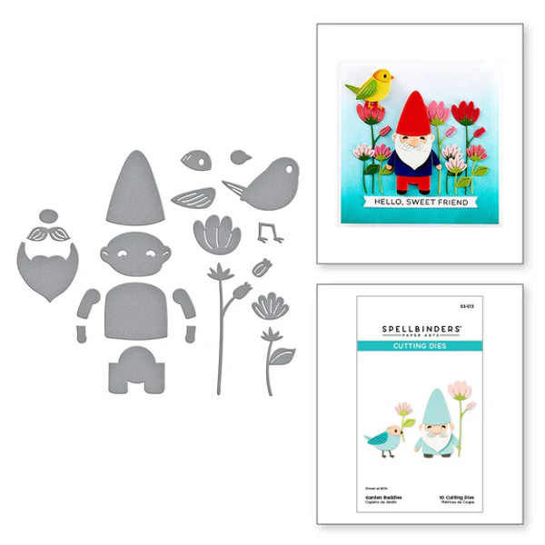 Spellbinders: Die Set, GARDEN BUDDIES