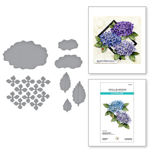 Spellbinders: Die Set, HYDRANGEA