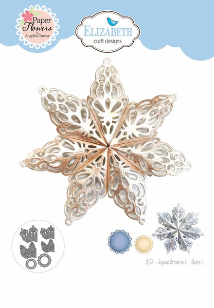 Elizabeth Craft Designs: Die Set, Ornament - Stars 1